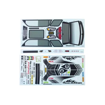 Trailrunner matricák, 1 db. Outlet