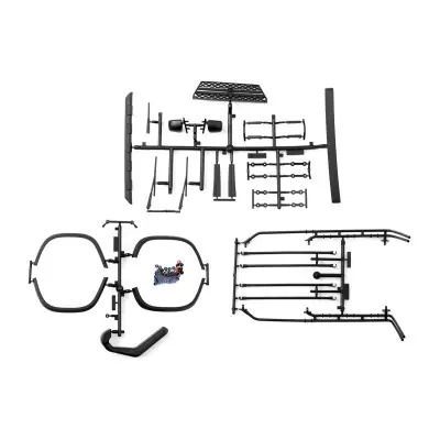 Trailrunner műanyag karosszéria tartozékok, fekete, készlet Szezonális akció
