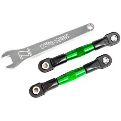 Expressz kézbesítés Traxxas hátsó hajtórúd, állítható zöld eloxált (2) (Drag Slash-hez)