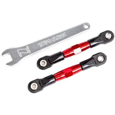 Traxxas hátsó hajtórúd, állítható piros eloxált (2) (Drag Slash-hez) Rendeld meg most