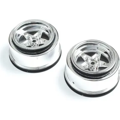 Losi hátsó kerékhez felni, króm (2): 22S Drag Szuper akció