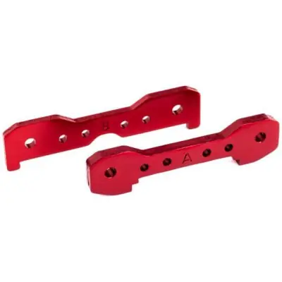 Traxxas első karcsap csatlakozó alumínium piros eloxált Gyors kiszállítás