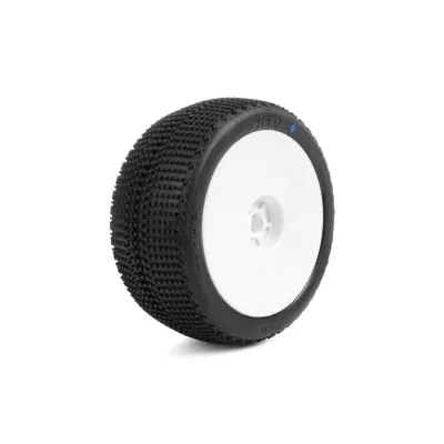 Kedvezmény TPRO 1/8 Truggy LOOPER - ZR Soft T3 - ragasztott, fehér korongok, 2 db.