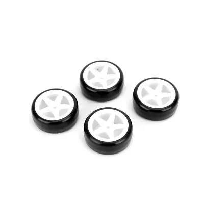 Ajánlat CARTEN ragasztott Drift gumik 26mm, fehér 5 küllős felniken, 4 db.