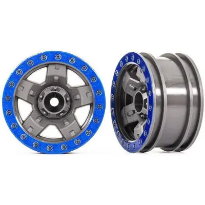 Traxxas 2.2" TRX-4 Sport szürke/kék (2) Akció