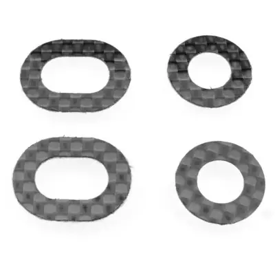 Ultra 1/8 Off-Road karbon alátétek, 4 db 7-8mm-es oszlopokhoz Kiárusítás
