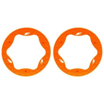 Traxxas beadlock gyűrű 3,5" első narancssárga (2) Árengedmény