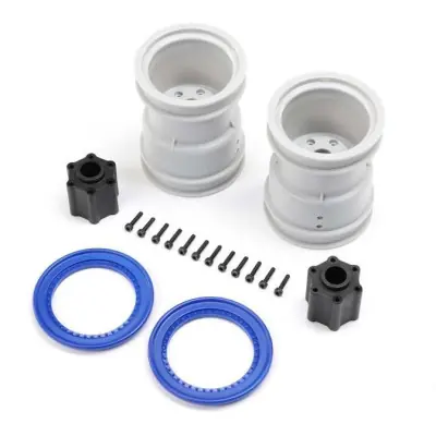 Szuper akció Losi kerék 2.6", kék beadlock gyűrű (2): LMT 2.0