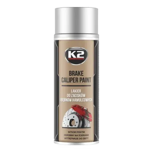 K2 Brake Caliper Paint 400ml - Ezüst Féknyereg Festék Akció