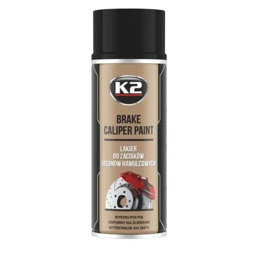 K2 Brake Caliper Paint 400ml - Fekete Féknyereg Festék Vásárlói kedvenc