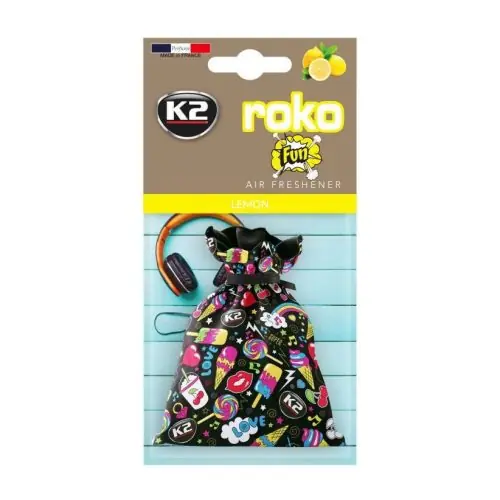 K2 Roko Fun 25G - Citrom Illatosító Korlátozott ajánlat