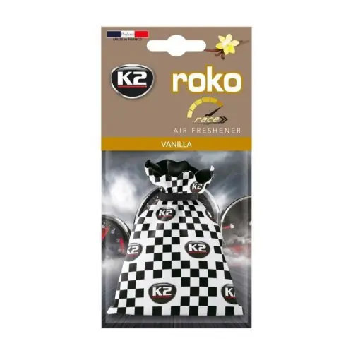 Vásárlói kedvenc K2 Roko Race 25G - Vanília Illatosító