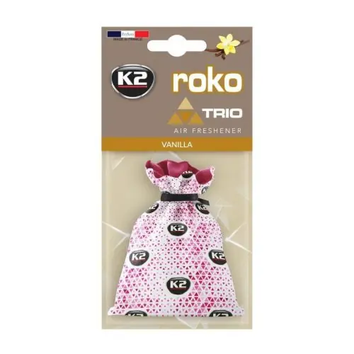 K2 Roko Trio 25G - Vanília Illatosító Azonnali szállítás