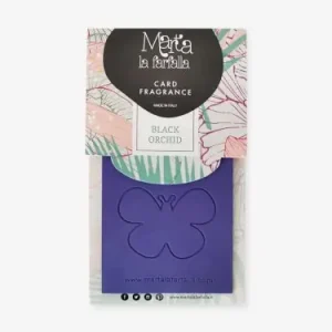Újdonság Marta La Farfalla illatosító lapka - Black Orchid (Fekete Orchidea / Fra-Ber illat)