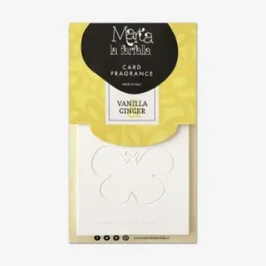 Gyors kiszállítás Marta La Farfalla illatosító lapka - Vanilla & Ginger (Vanília & Gyömbér)