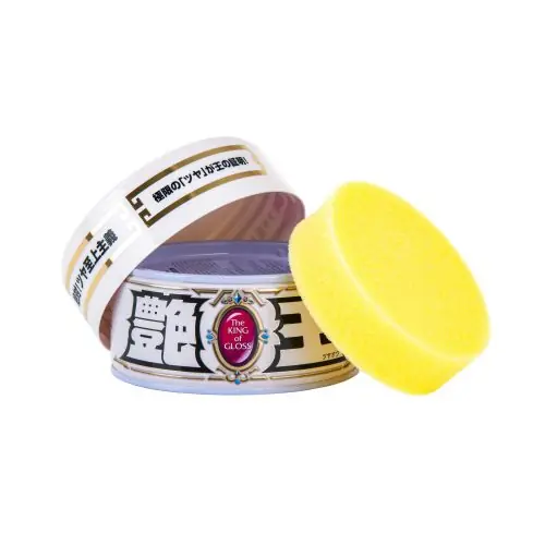 Soft99 The King Of Gloss White Wax - Fehér és világos autókhoz 300g Korlátozott ajánlat