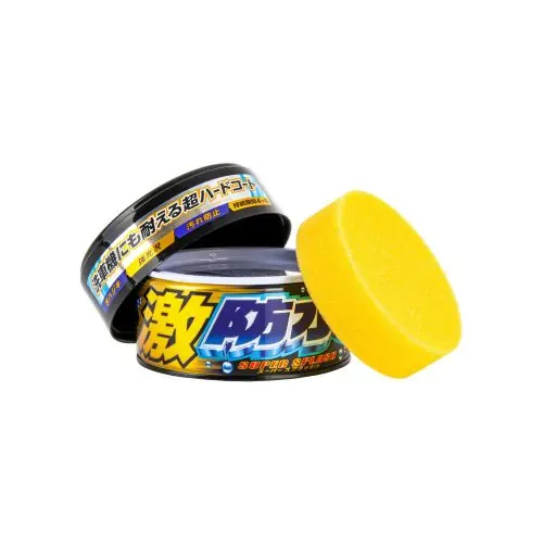 Bestseller Soft99 Water Block Super Splash Dark - Extrém vízlepergő wax sötét autókhoz 300g