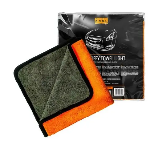 Újdonság ADBL Puffy Towel Light Mikroszálas Kendő (600 Gsm)