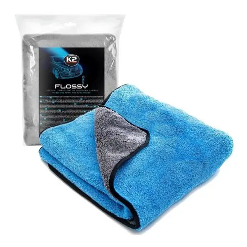 K2 Flossy Pro - Mikroszálas Autótörölköző (800 Gsm) Gyors kiszállítás