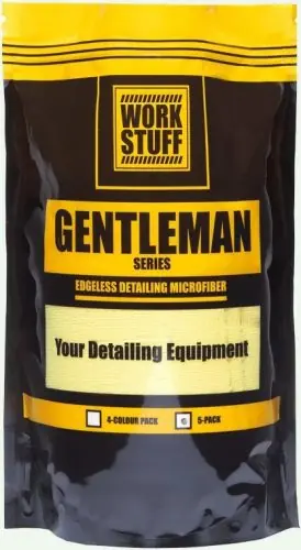 WORK STUFF Gentleman Basic Yellow - Szegélymentes Mikroszálas kendő 5db Expressz kézbesítés