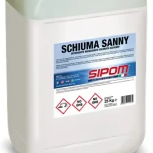 Sipom Schiuma Sanny 5Kg Színes zsírtalanító tisztítószer Ingyenes szállítás