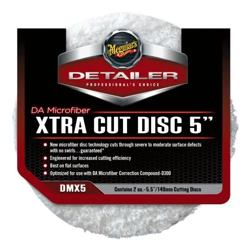 Meguiar's DA Microfibre Xtra Cutting Pad 5" (2db) Csak ma