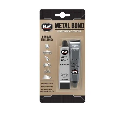 Legkelendőbb K2 Metal Bond 57G - Fém Epoxy Ragasztó