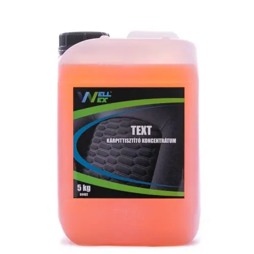 Wellwex Text kárpittisztító koncentrátum 5 kg Utolsó esély