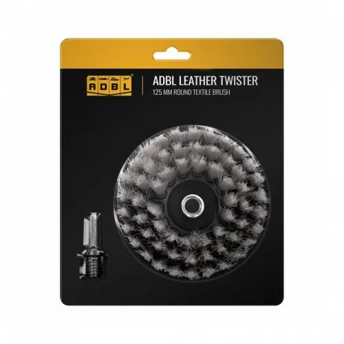 ADBL Leather Twister 125mm - Fúróba fogható bőrtisztító kefe Olcsóbb