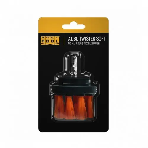 Újdonság ADBL Twister Soft 50mm - Fúróba fogható kárpittisztító kefe