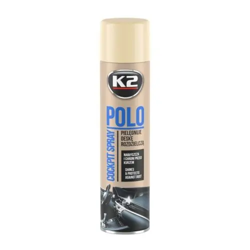 K2 Cockpitmax 750ml Vanilia Műszerfal Ápoló Spray Újdonság
