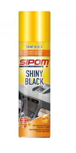 Utolsó esély Sipom Shiny Black 600ml Vanília - Műszerfalápoló