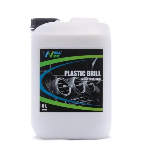 Azonnali szállítás Wellwex Plastic Brill műanyagápoló 5 kg