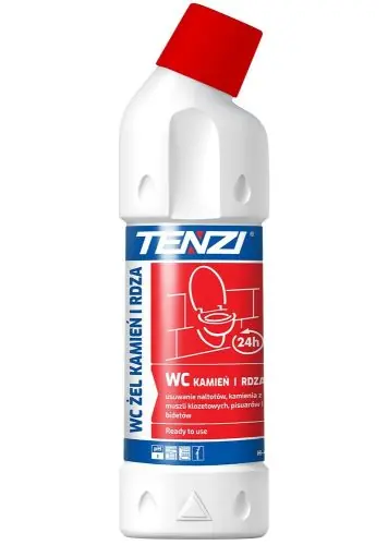 Ajánlat Tenzi WC gél 750ml - Erős szennyeződés, vízkő, rozsda ellen