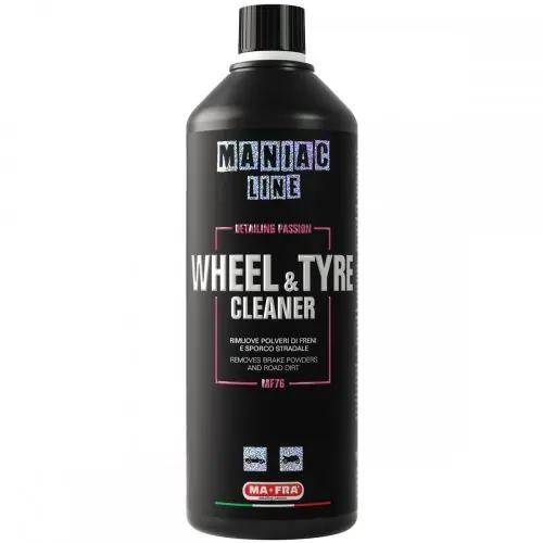 Vedd meg online Ma-Fra Maniac Line Wheel & Tyre Cleaner - Lúgos gumiabroncs és felnitisztító 1000ml