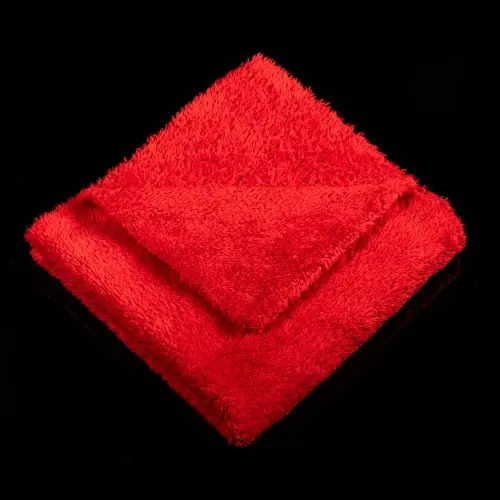 Biztonságos fizetés KRYTEX™ Microfiber Superior Red 350GSM - Szegélymentes Mikroszálas kendő