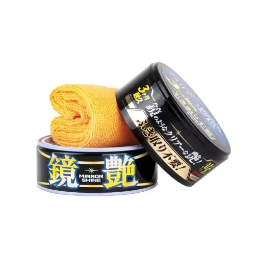 Soft99 Mirror Shine Wax Dark 200g - Tükörhatású wax fekete és sötét autókhoz Kiárusítás