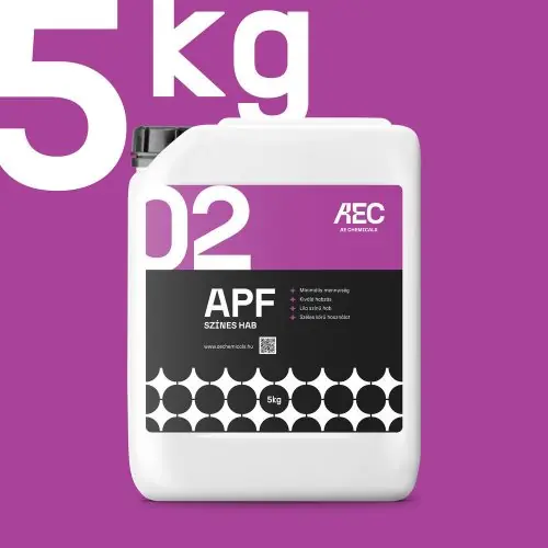 AEC APF 5KG - Színváltós rózsaszín hab Legkelendőbb