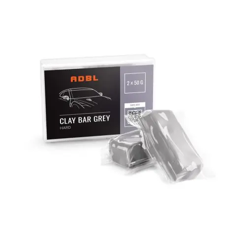 Népszerű ADBL Clay Bar Grey - Kemény lakktisztító gyurma 2x50g