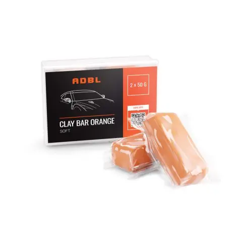 ADBL Clay Bar Orange - Puha lakktisztító gyurma 2x50g Kiárusítás