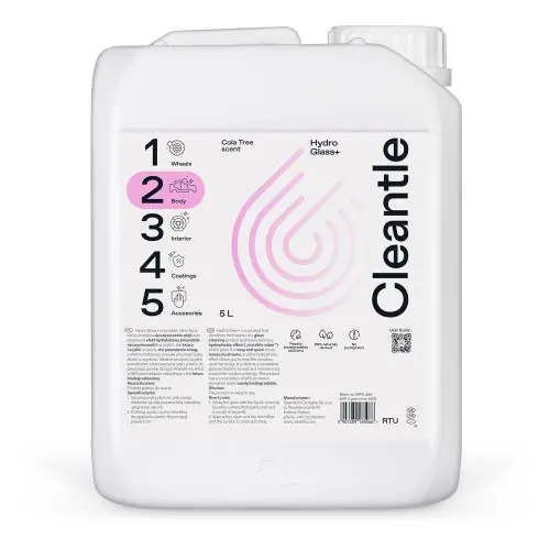 Azonnal elérhető Cleantle Hydro Glass+ - Vízlepergető üvegtisztító 5L