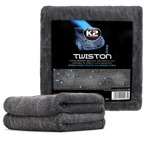 K2 Twiston Pro - Mikroszálas Autótörölköző (1200 GSM) Vásárlói kedvenc