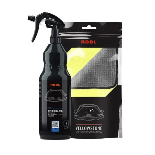 ADBL Hybrid Glass Cleaner 1L & Yellowstone - Vízlepergető üvegtisztító csomag Népszerű