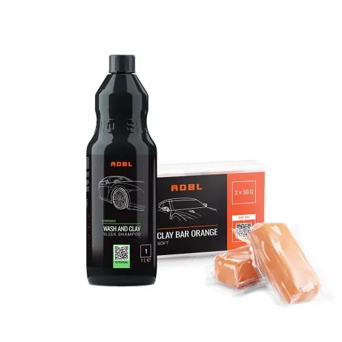 ADBL Wash and Clay 1L & Clay Bar Orange - Lakktisztító csomag Legnépszerűbb