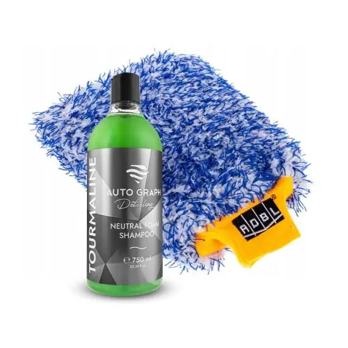 Auto Graph Tourmaline Green 750ml & ADBL Promitt - Autósampon mosókesztyűvel Ingyenes szállítás