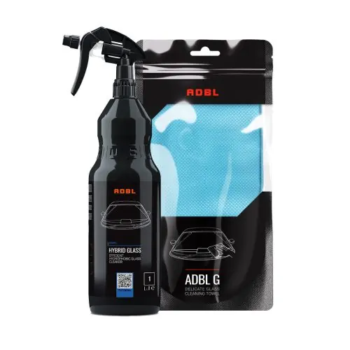 ADBL Hybrid Glass Cleaner 1L & G Towel - Vízlepergető üvegtisztító csomag Kihagyhatatlan ajánlat