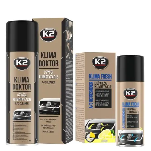 K2 Klímatisztító csomag - Citrom illattal Különleges ajánlat