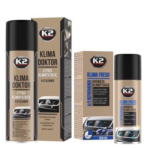 K2 Klímatisztító csomag - Új autó illattal Exkluzív ajánlat