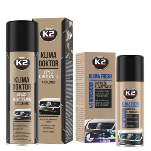 Szezonális akció K2 Klímatisztító csomag - Áfonya illattal