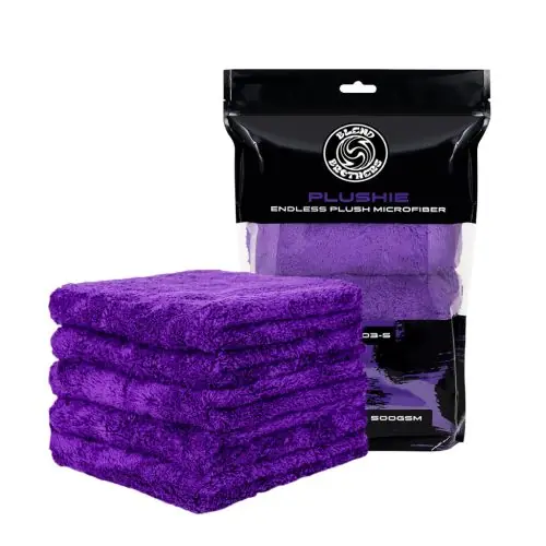 Blend Brothers Plushie Extra puha mikroszálas kendő 5db 40×40 cm (500 gsm) Lila Gyors szállítás